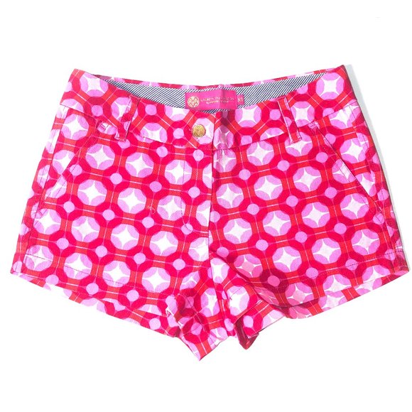 Patterned Chino Shorts - Picture 1 of 3